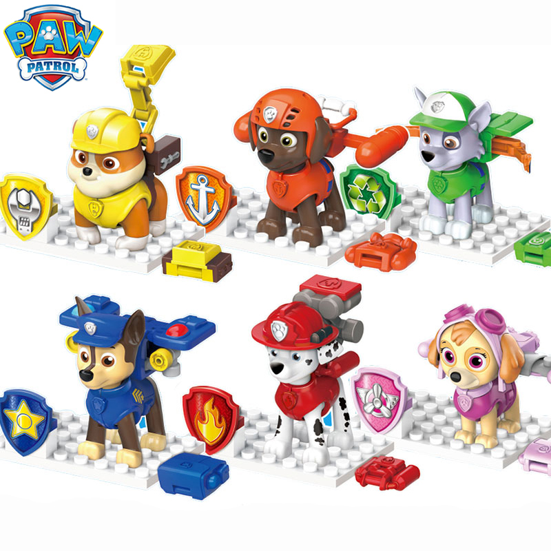 Home Cinema Marshall - Original box 6PCS Genuine Paw Patrol