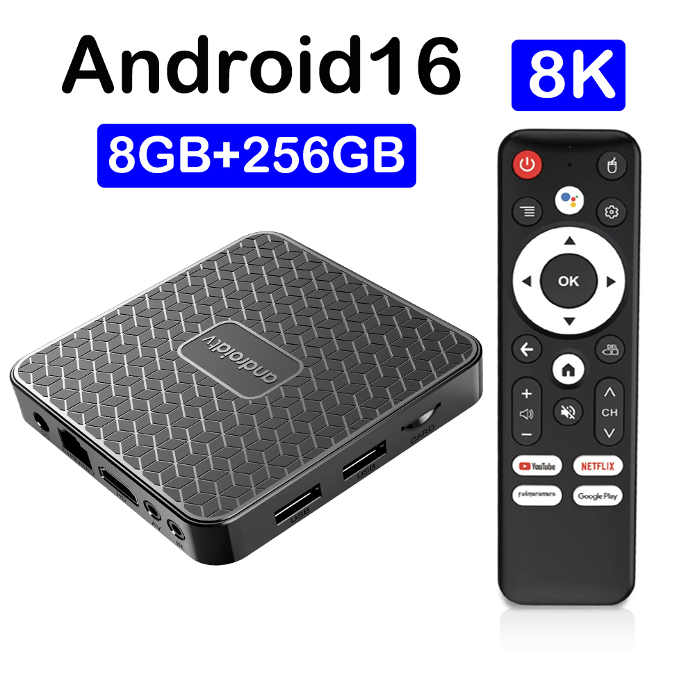 Home Cinema Media Player - Smart Home Theater T8S 8K Android
