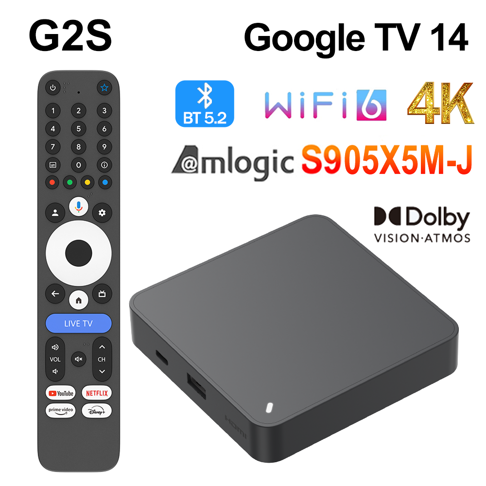 Home Cinema Media Player - G2S GTV TV BOX GoogleTV 14