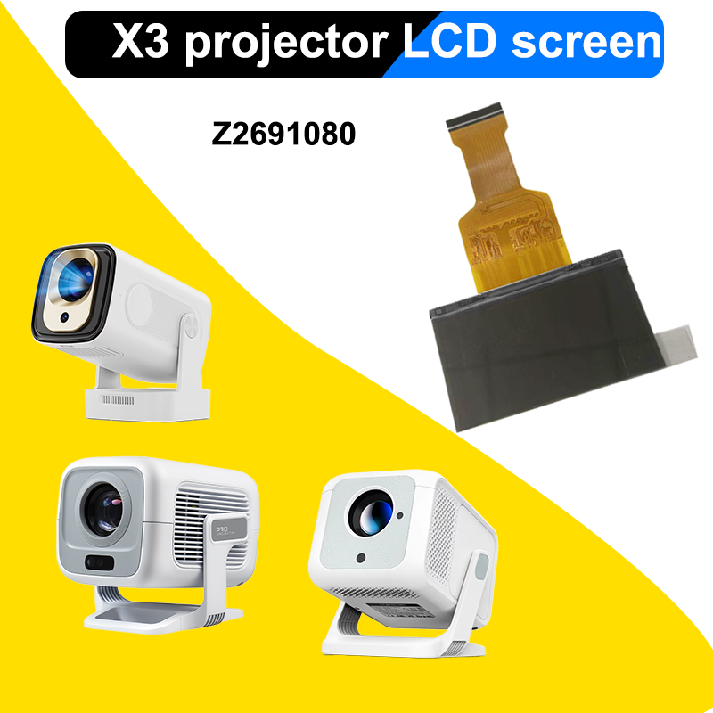 Projector Lamp Replacement - X3 Projector LCD Screen Number Z2691080-V01