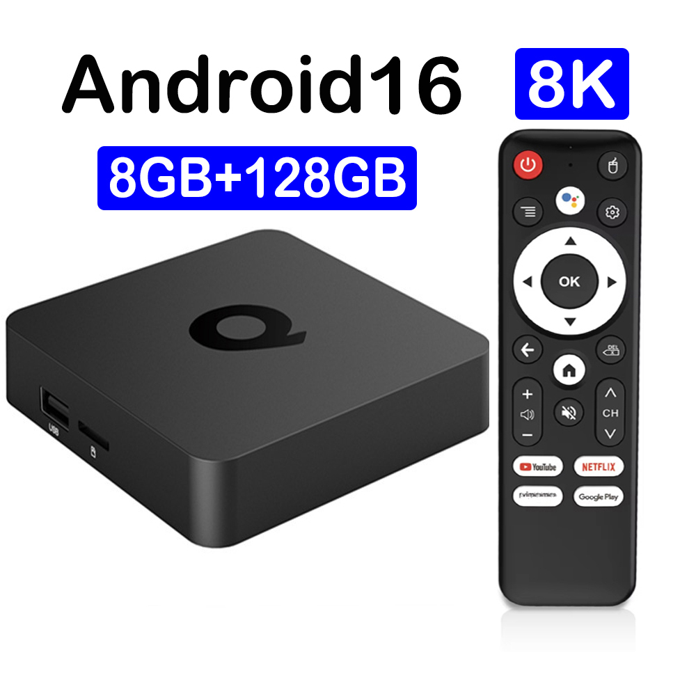 Home Cinema Google - Smart TV Box Bluetooth 6.0 8K