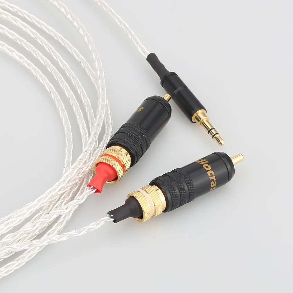 Home Cinema Player - Audiocrast Silver Plated 3.5mm Stereo to