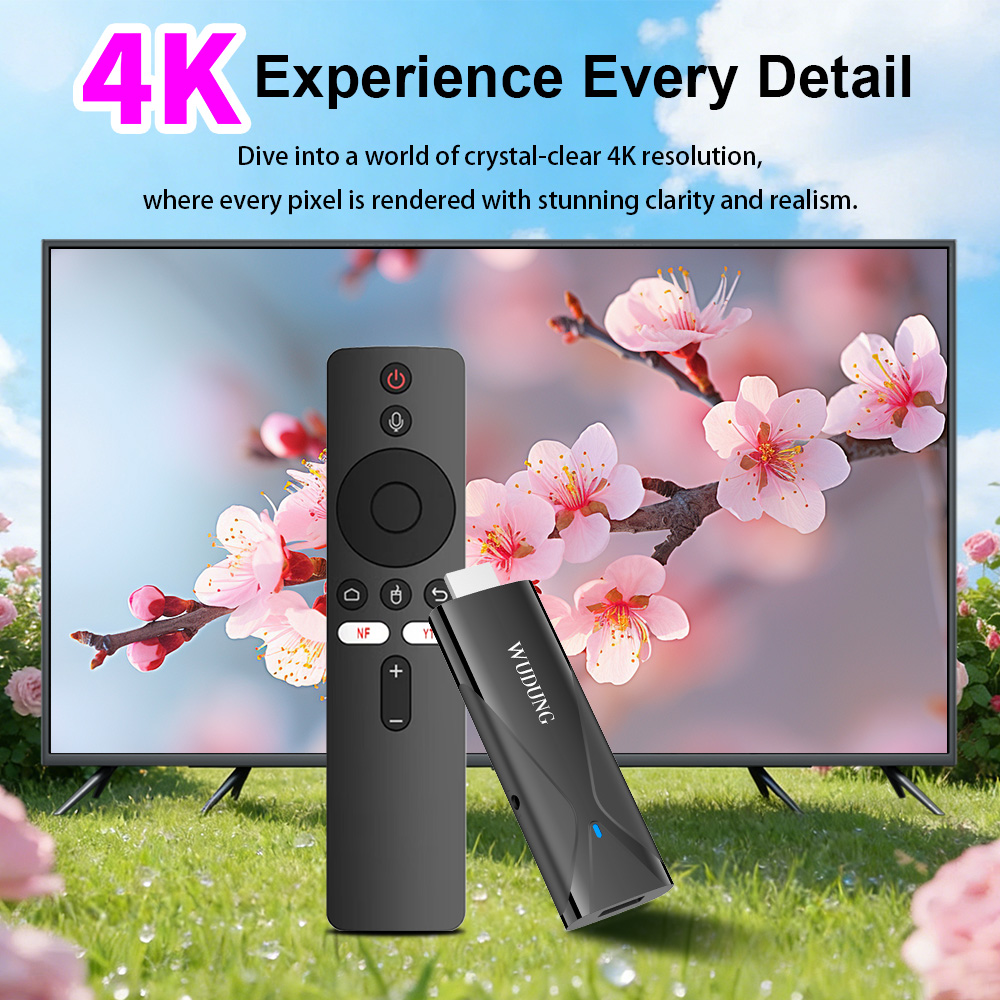 Home Cinema Media Player - WD08 PRO TV Dongle Android10 Allwinner