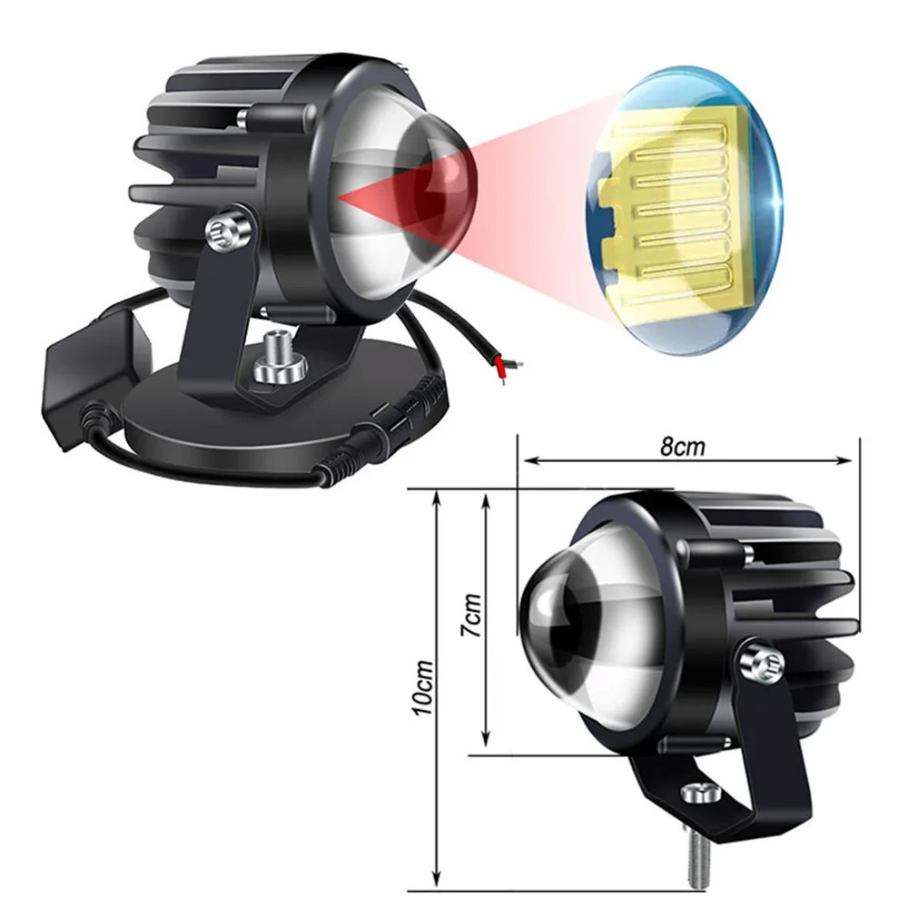 Motorcycle Projector Laser Lig - Projector Lamp Replacement ulasan dan harga