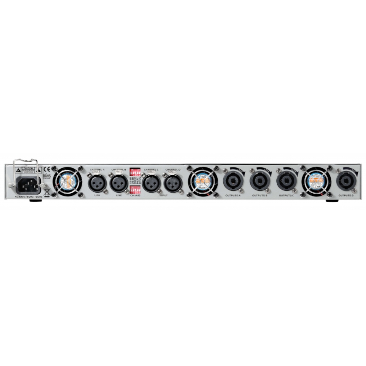 1U Digital Power Amplifier 4Ch - Home Theater Speaker ulasan dan harga