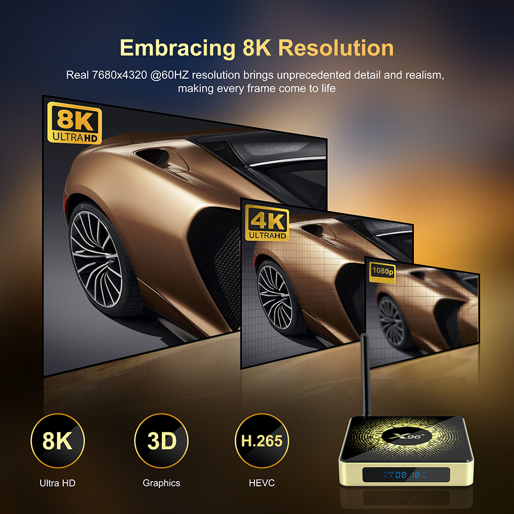 X96 X10 Amlogic S928X-J TV Box - Home Cinema Google ulasan dan harga