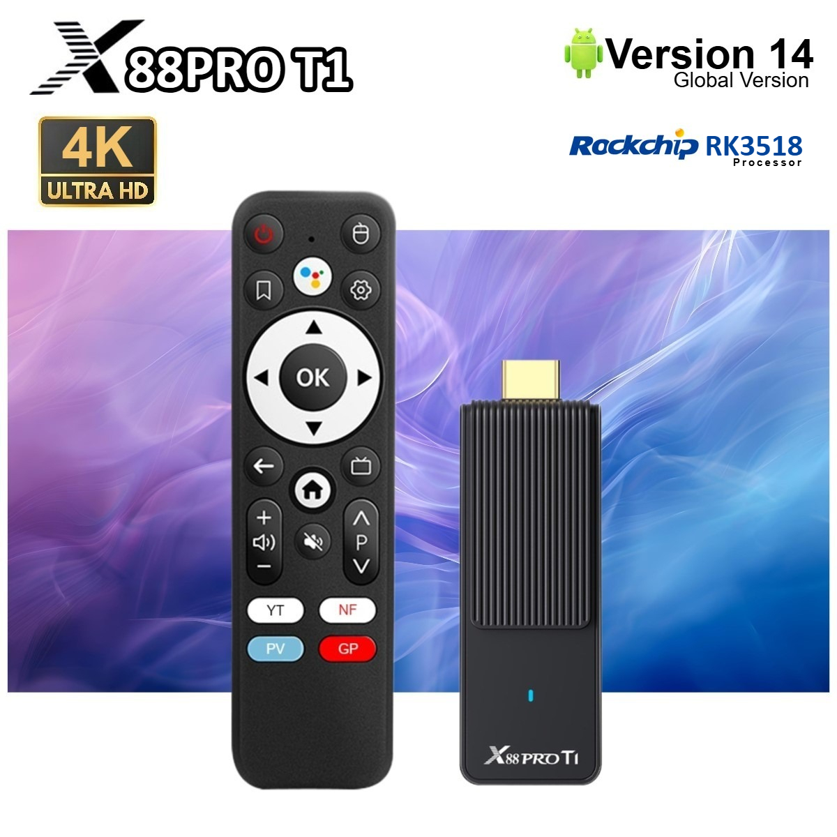Wifi6 X88 T1 Rockchip RK3518 Q - Home Cinema Quad ulasan dan harga