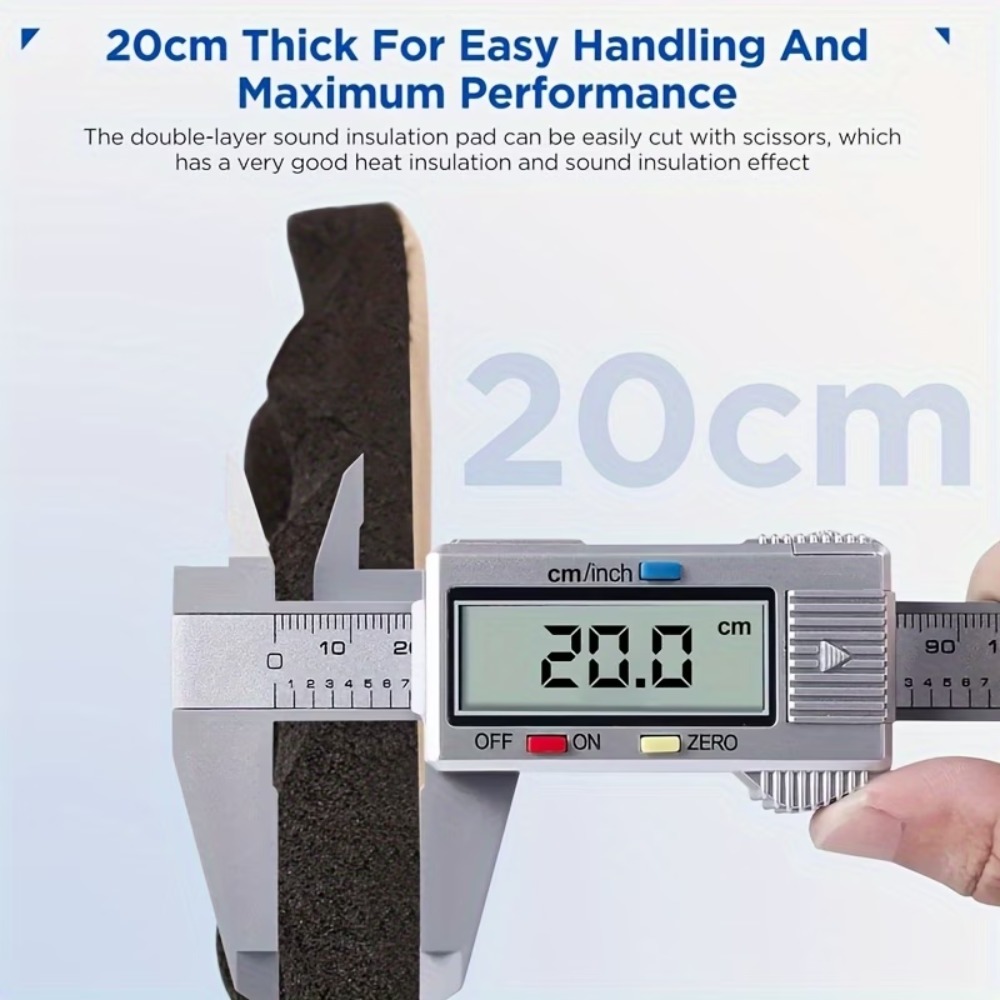 1 Roll 2cm-50x100cm Self-Adhes - Noise Isolating Pad ulasan dan harga