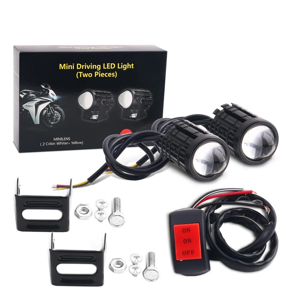 1/2PCS Universal Motorcycle LE - Projector Lamp Replacement ulasan dan harga