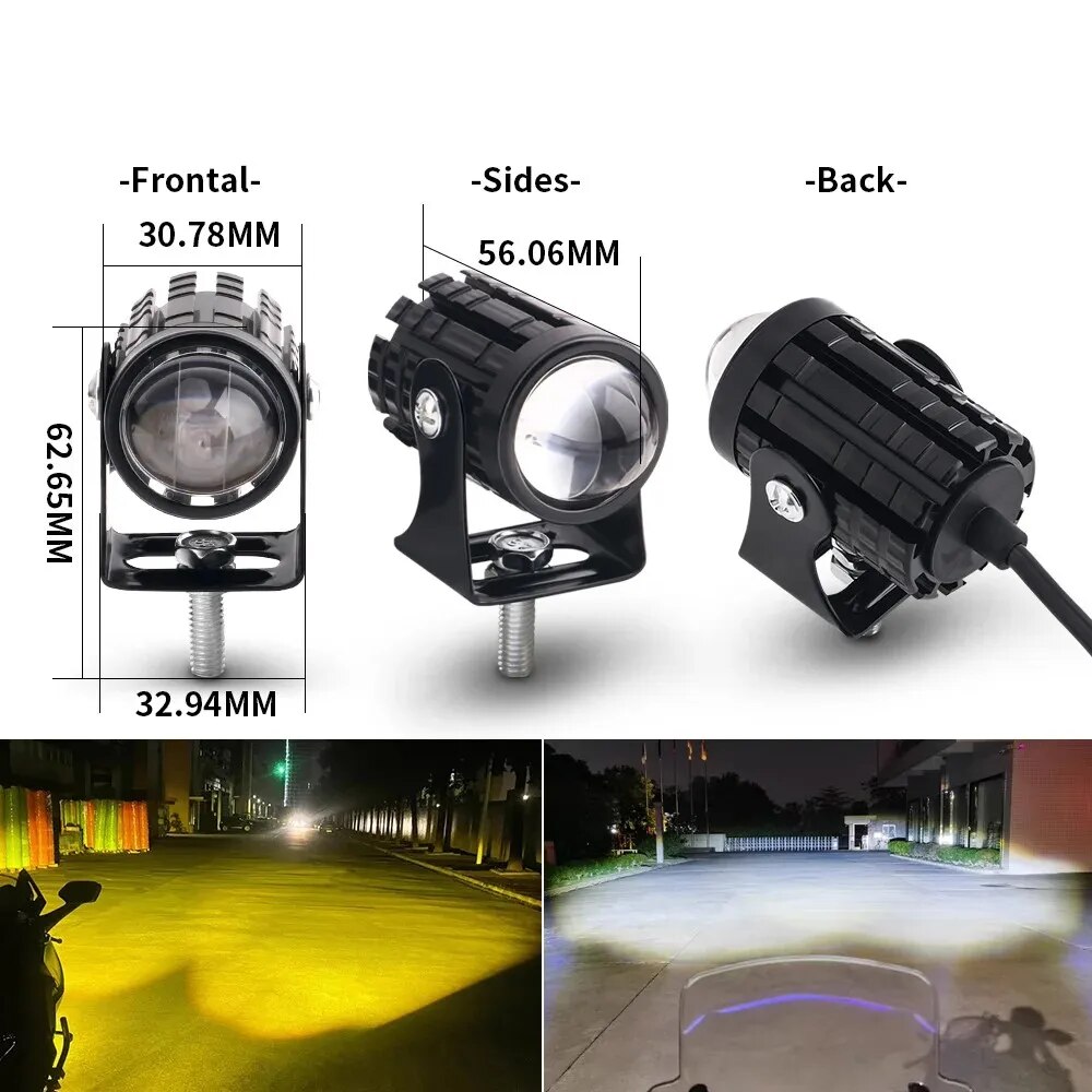 1/2PCS Universal Motorcycle LE - Projector Lamp Replacement ulasan dan harga