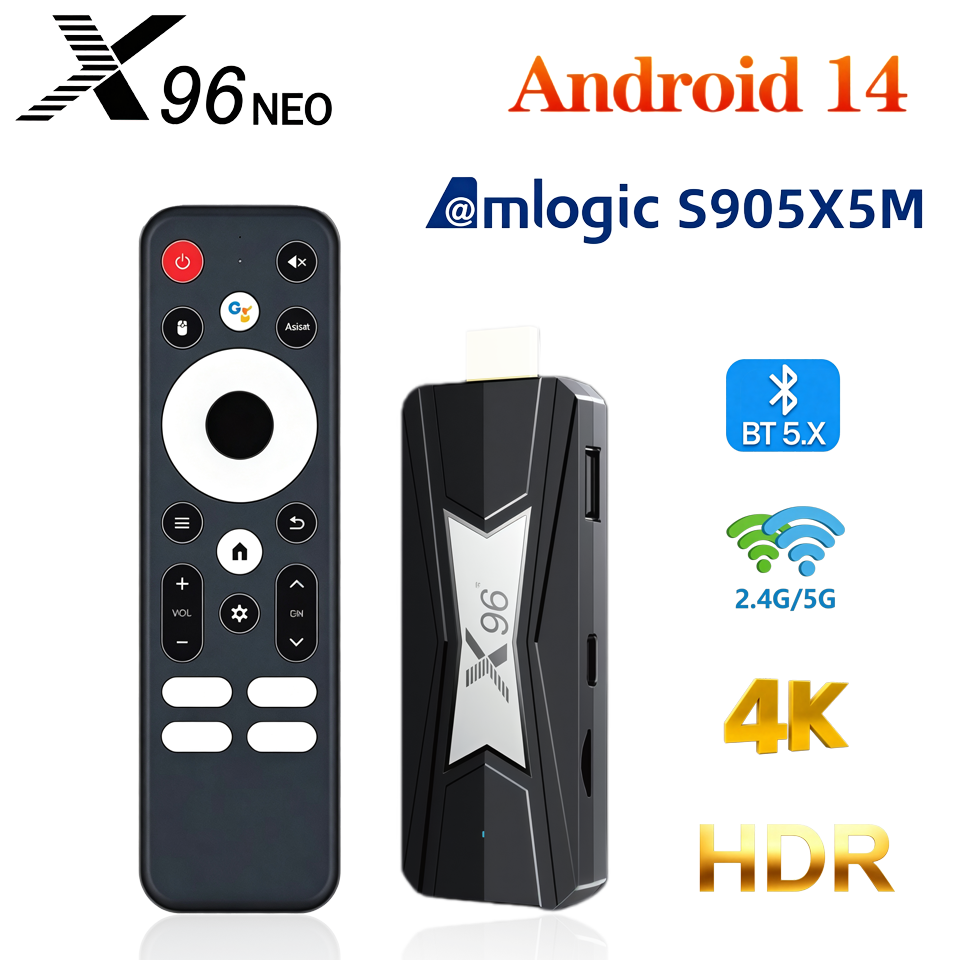 X96 NEO TV Stick Amlogic S905X - Home Cinema Google ulasan dan harga