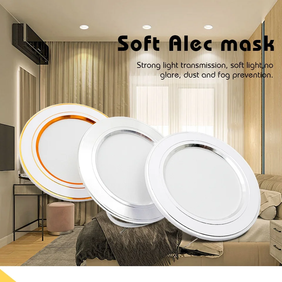 4Pcs LED Downlight AC 110V 220 - Home Cinema Led ulasan dan harga
