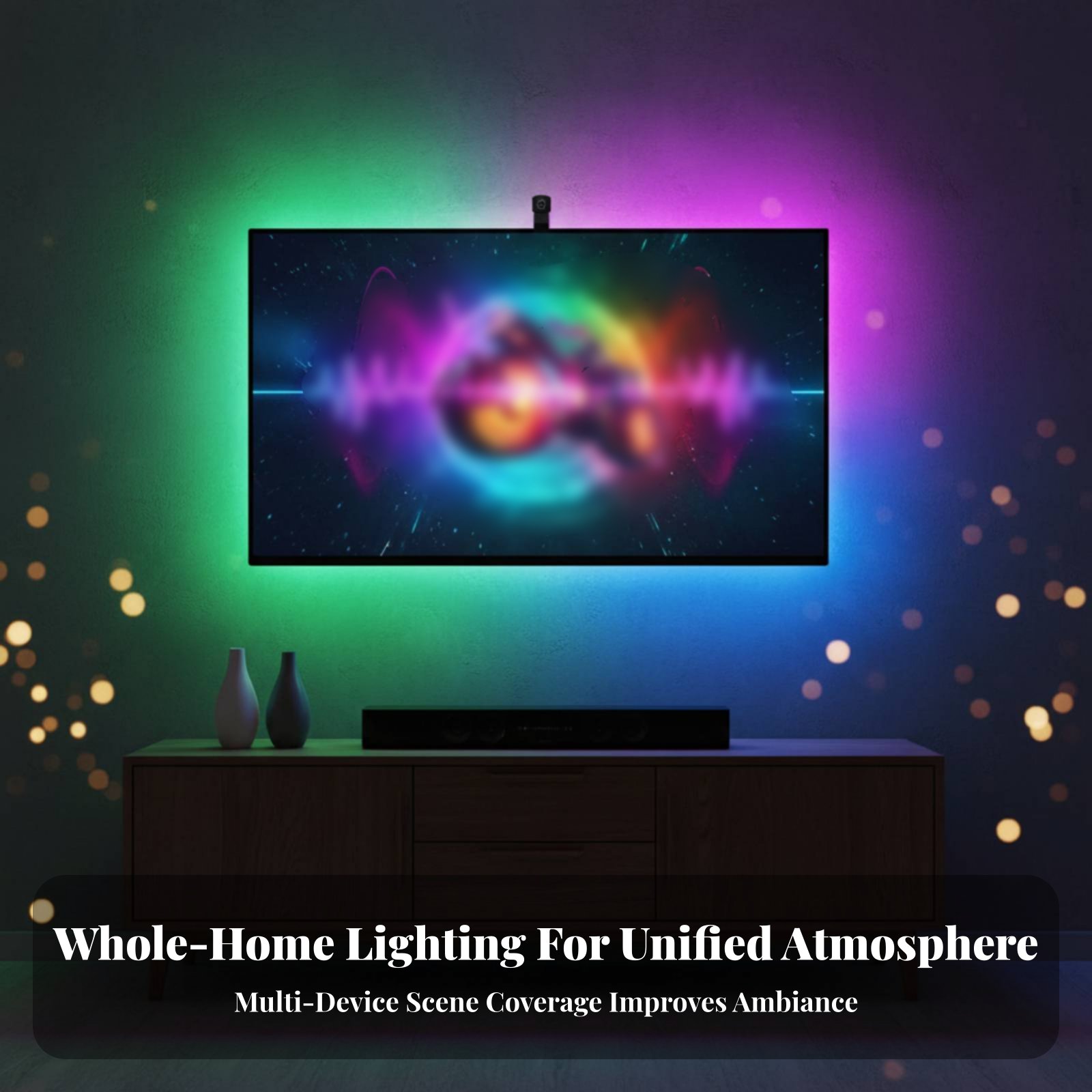 Screen Sync Lighting Strip Str - Ambient Light Strip Tv ulasan dan harga