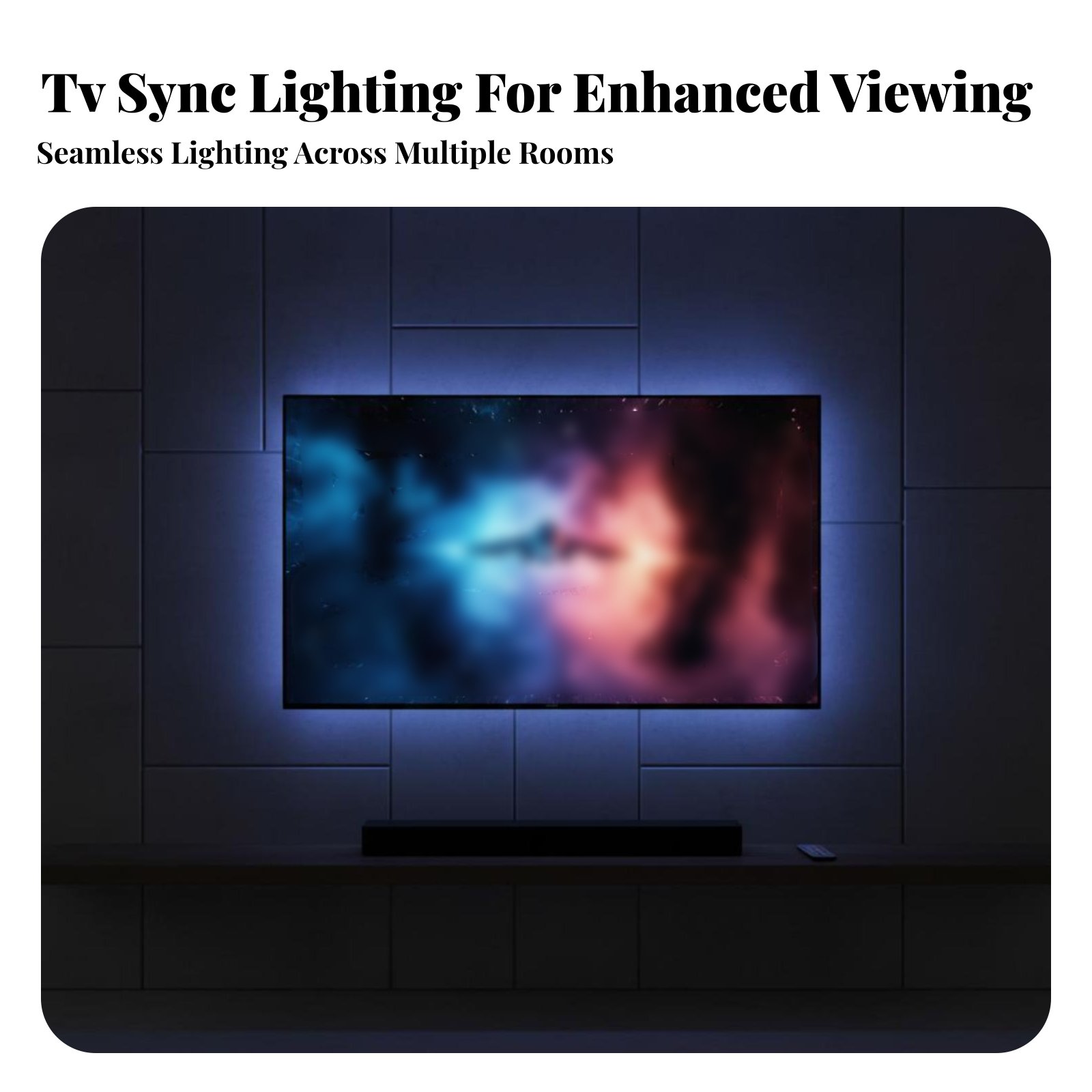 Screen Sync Lighting Strip Str - Ambient Light Strip Tv ulasan dan harga