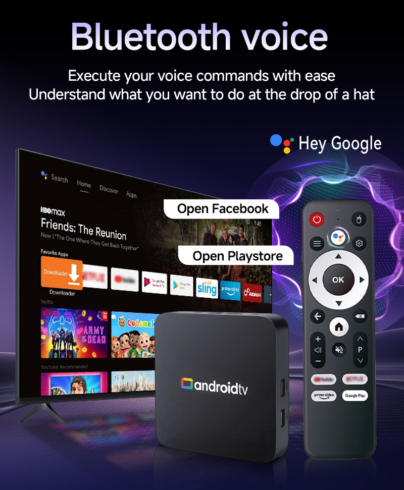 2026 Smart TV Box Q18 Android  - Home Cinema Google ulasan dan harga