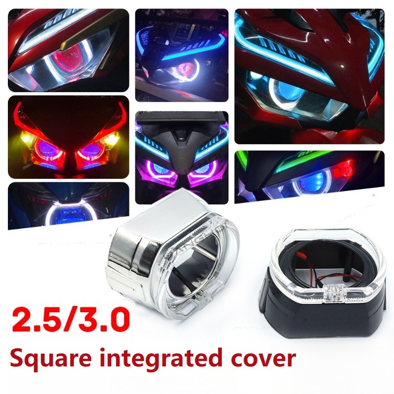 2PCS Projector Cover Headlight - Projector Lamp Replacement ulasan dan harga
