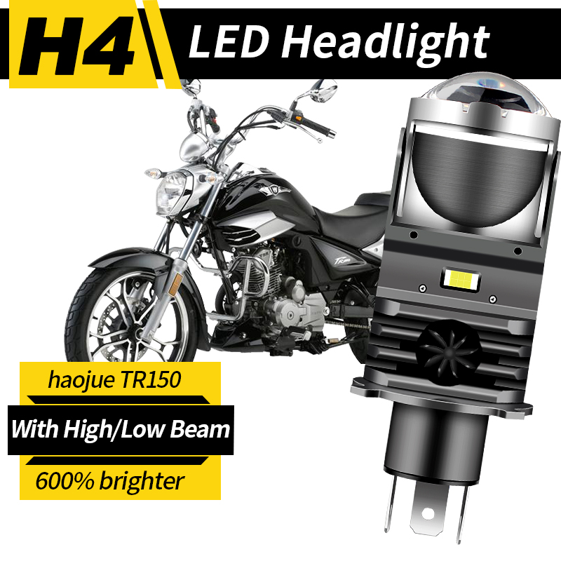 1pc H4 LED Projector Headlight - Projector Lamp Replacement ulasan dan harga