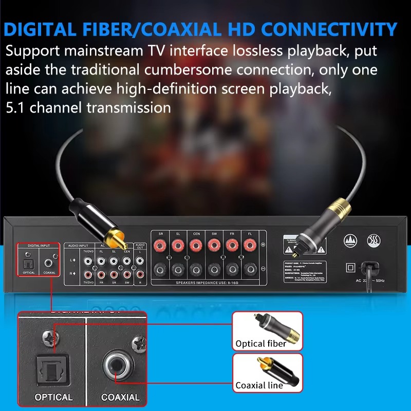 5.1 Home Theater 6-Channel Hi- - Home Theater Speaker ulasan dan harga