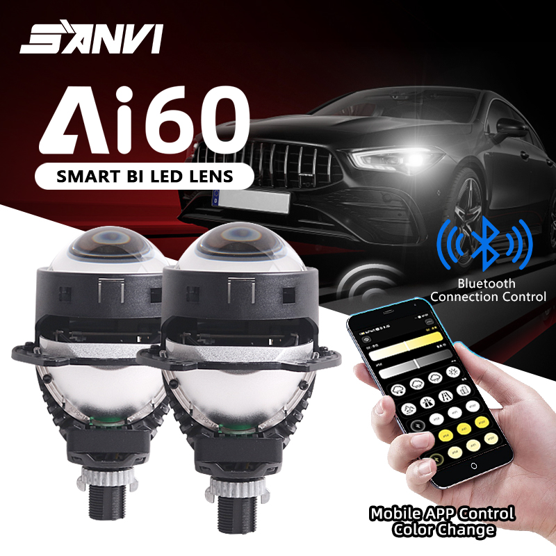 NEW SANVI Ai60 Car Bi LED Proj - Projector Lamp Replacement ulasan dan harga