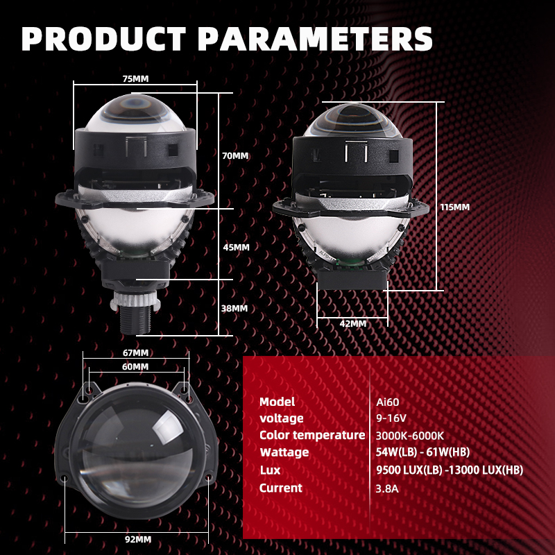 NEW SANVI Ai60 Car Bi LED Proj - Projector Lamp Replacement ulasan dan harga