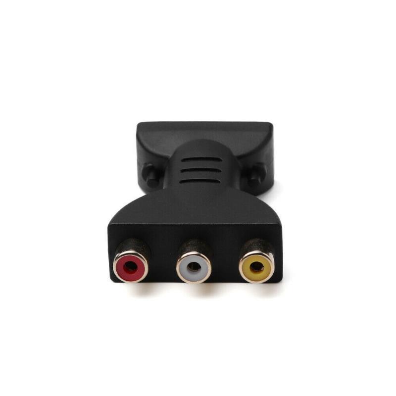 AV To HDTV Composite Adapter 3 - Home Cinema Blanc ulasan dan harga