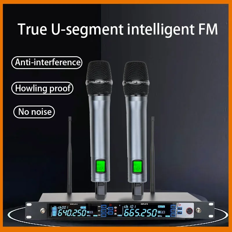 Wireless microphone system, 2- - Shure Mic Sm58 ulasan dan harga