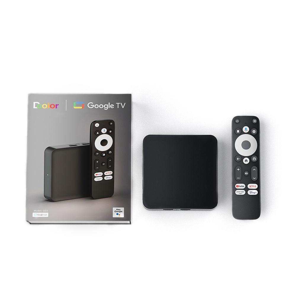 Dcolor GD2 4K Smart Android 12 - Home Cinema Google ulasan dan harga