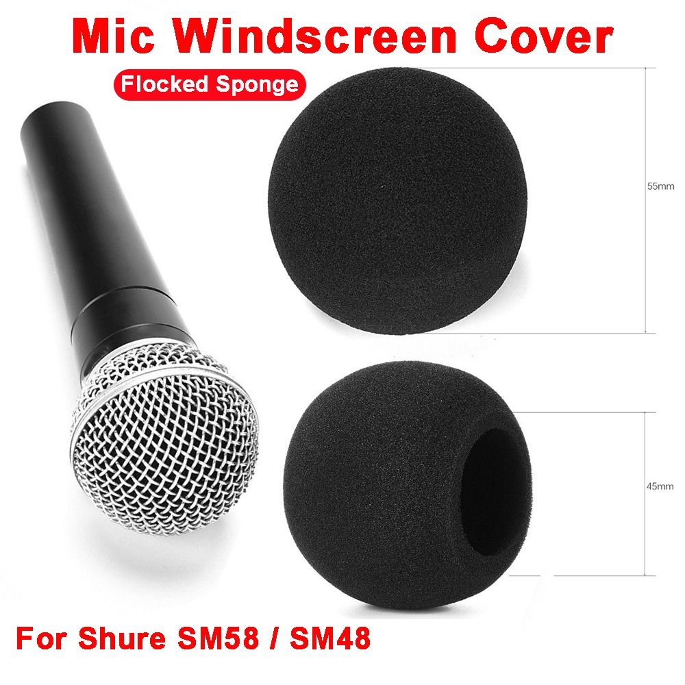Replacement Mic Windscreen Cov - Shure Mic Sm58 ulasan dan harga