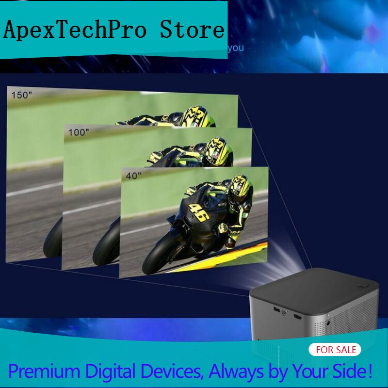 ApexTPHY350 Smart Projector 4K - Home Cinema Quad ulasan dan harga