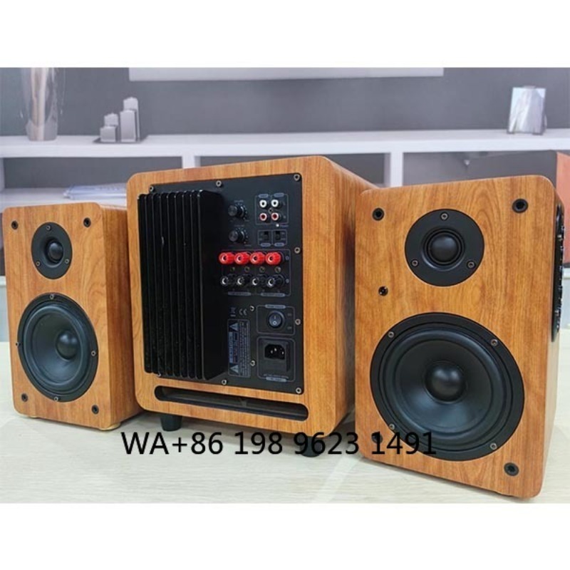8 Inch 150W RMS Wooden Powered - Home Theater Speaker ulasan dan harga