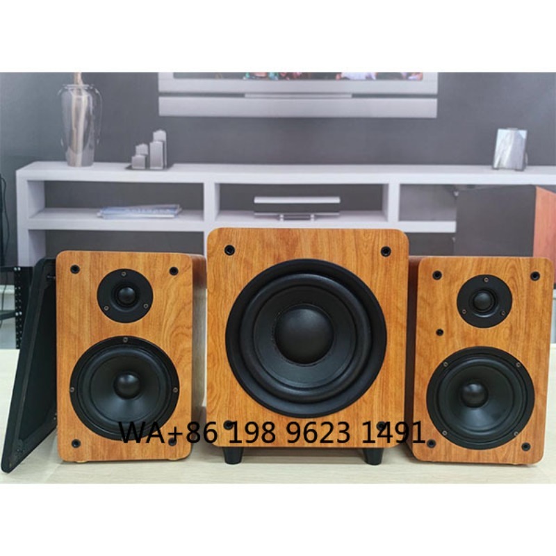 8 Inch 150W RMS Wooden Powered - Home Theater Speaker ulasan dan harga