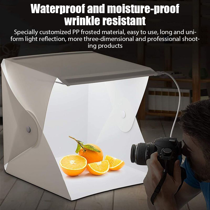 20cm Portable Photobox Photogr - Home Cinema Led ulasan dan harga