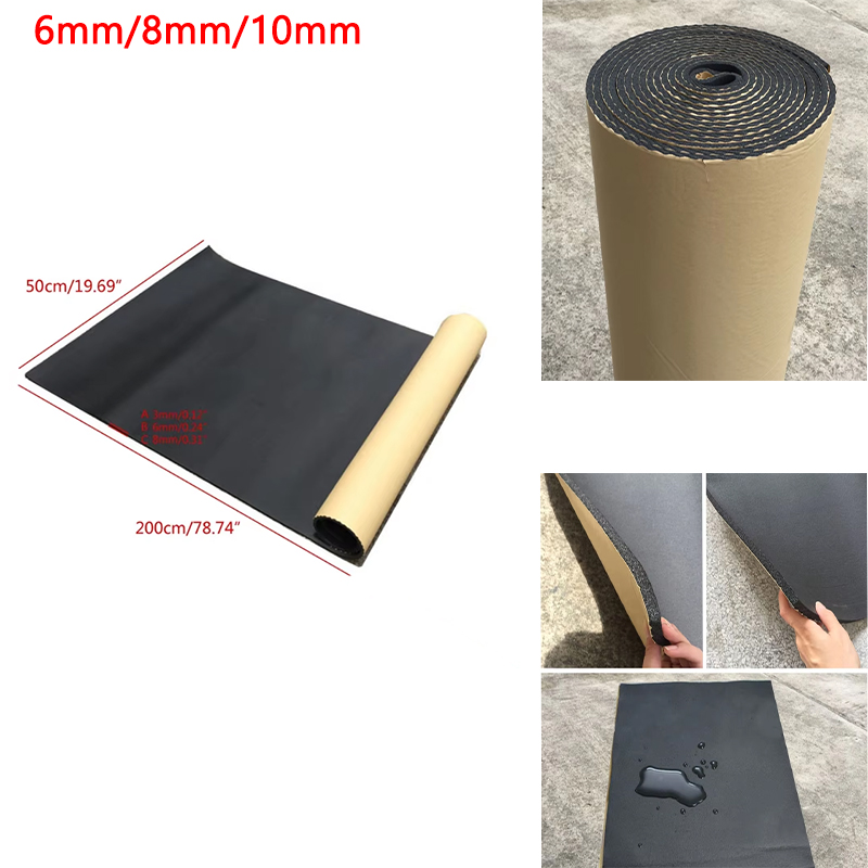 1 Roll 200cmx50cm 6mm/8mm/10mm - Noise Isolating Pad ulasan dan harga