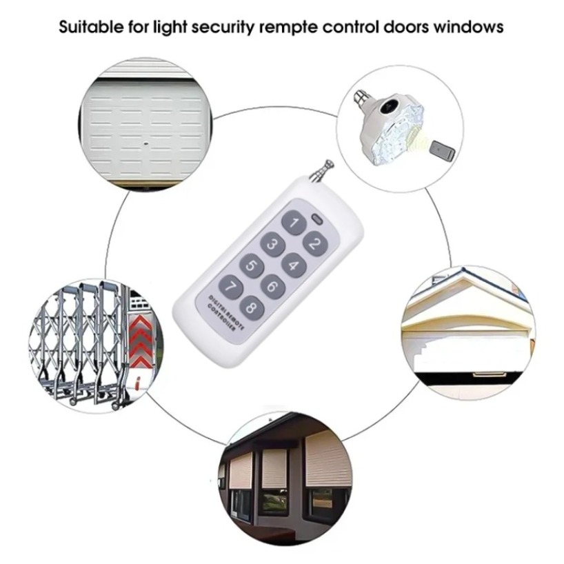 433Mhz Wireless RF Remote Cont - Home Cinema Player ulasan dan harga