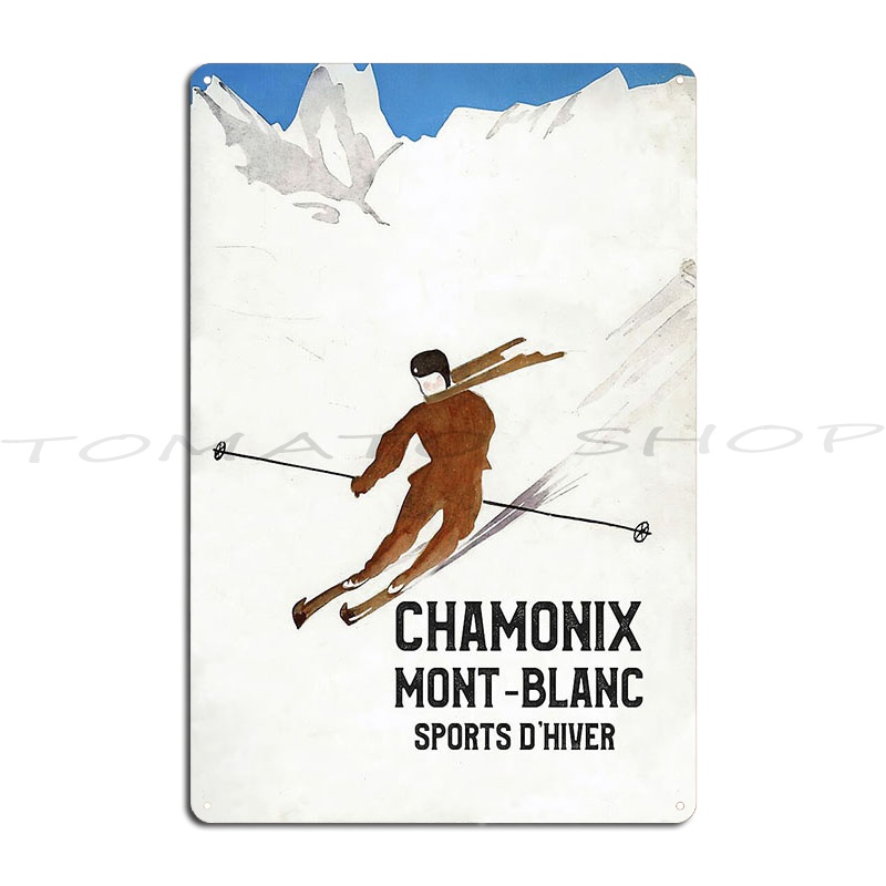 Vintage Chamonix Mont Blanc Al - Home Cinema Blanc ulasan dan harga