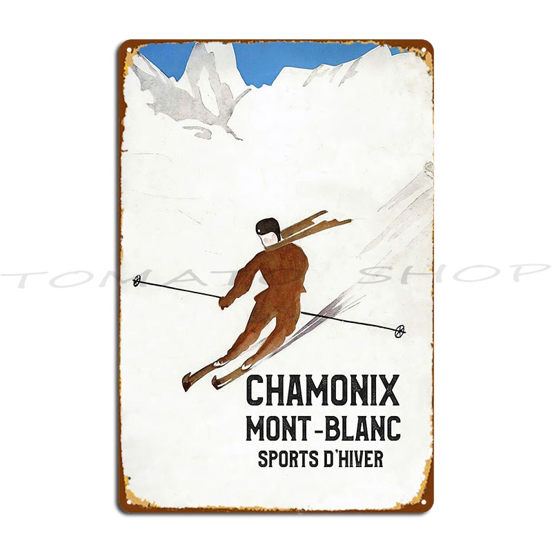 Vintage Chamonix Mont Blanc Al - Home Cinema Blanc ulasan dan harga