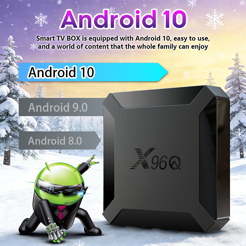 X96Q Android TV Box Quad Core  - Home Cinema Quad ulasan dan harga