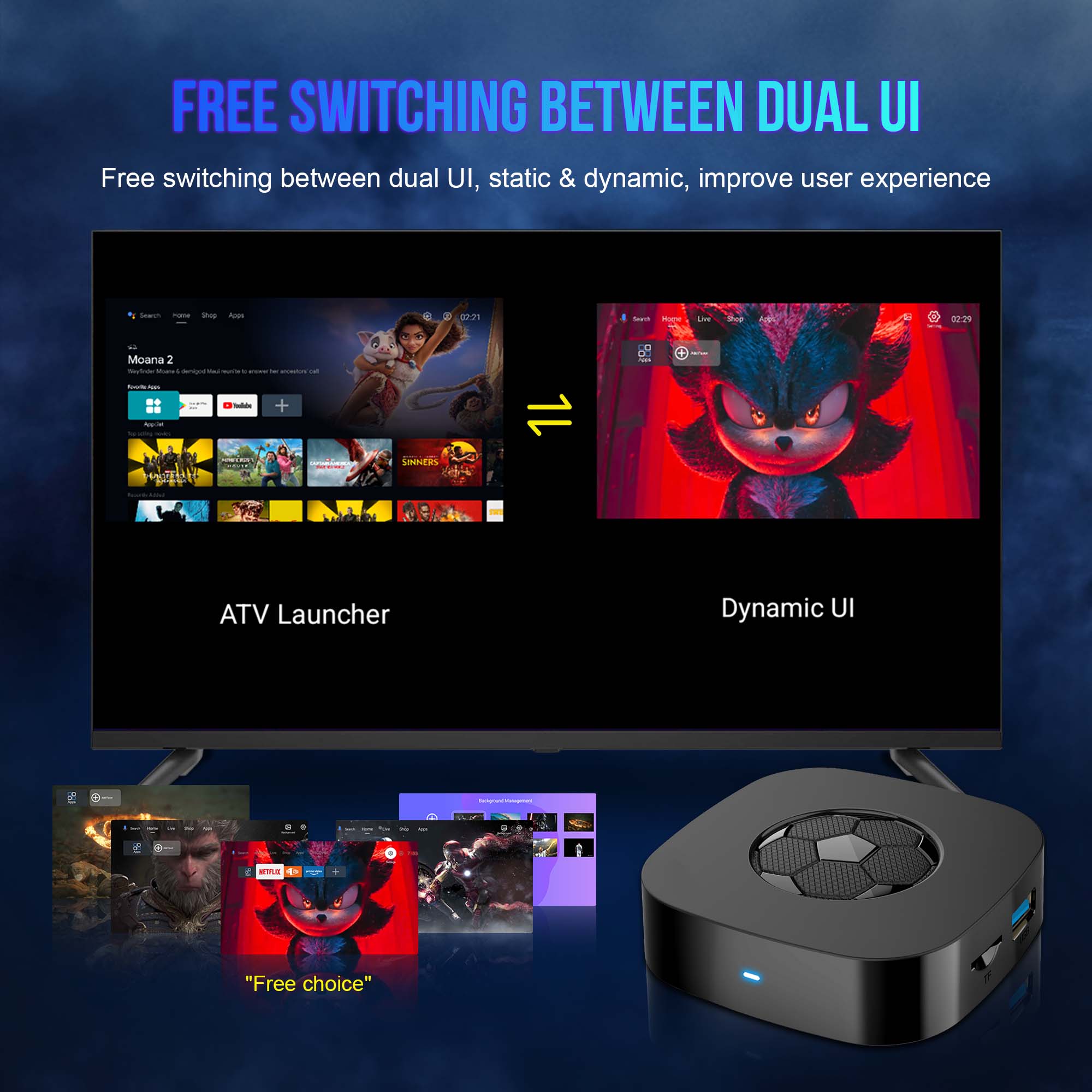 Mortal TV Box Android 16 16G 1 - Home Cinema Google ulasan dan harga