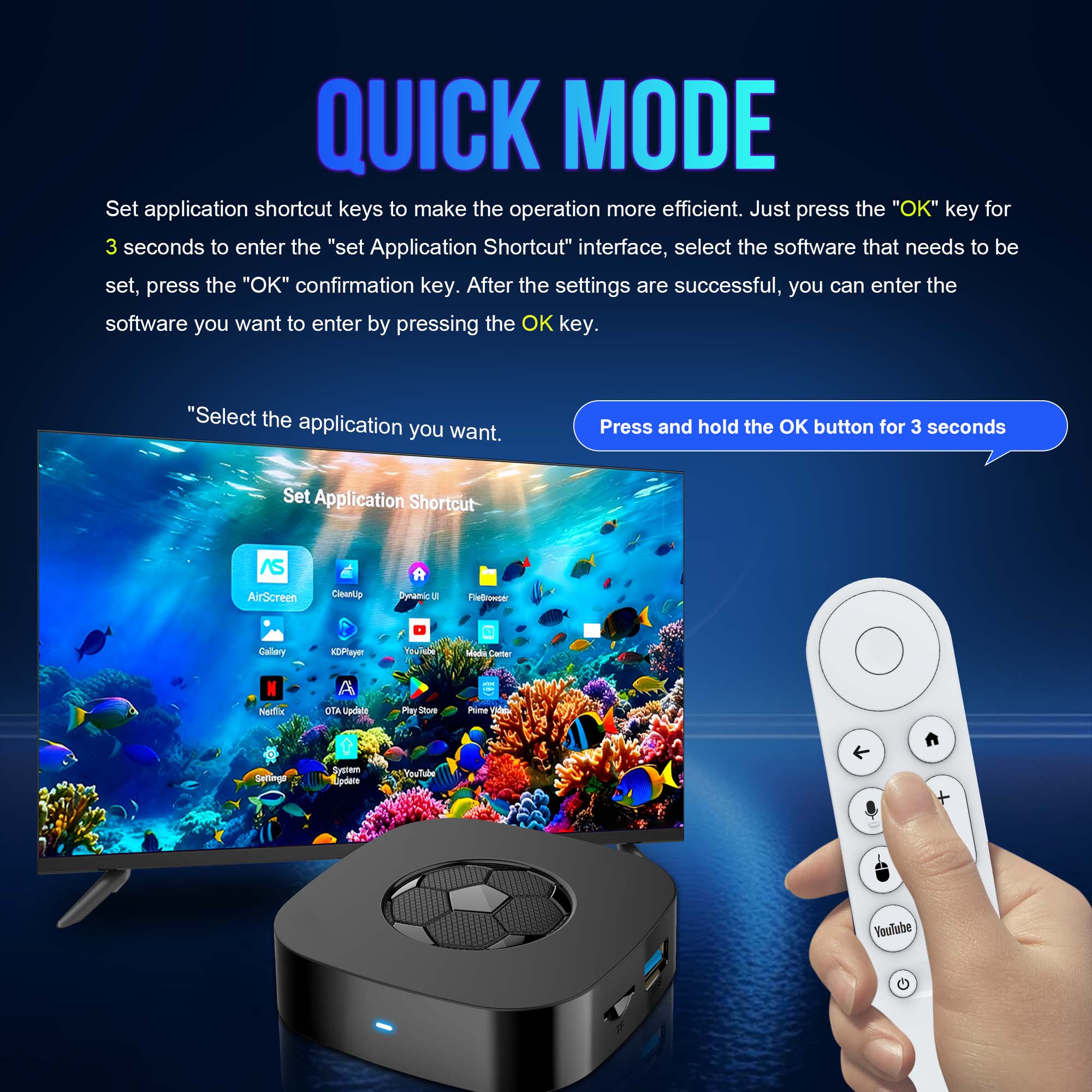 Mortal TV Box Android 16 16G 1 - Home Cinema Google ulasan dan harga