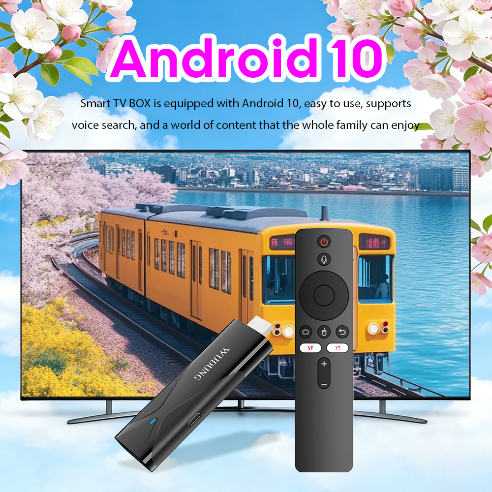 WD08 PRO TV Dongle Android10 A - Home Cinema Media Player ulasan dan harga
