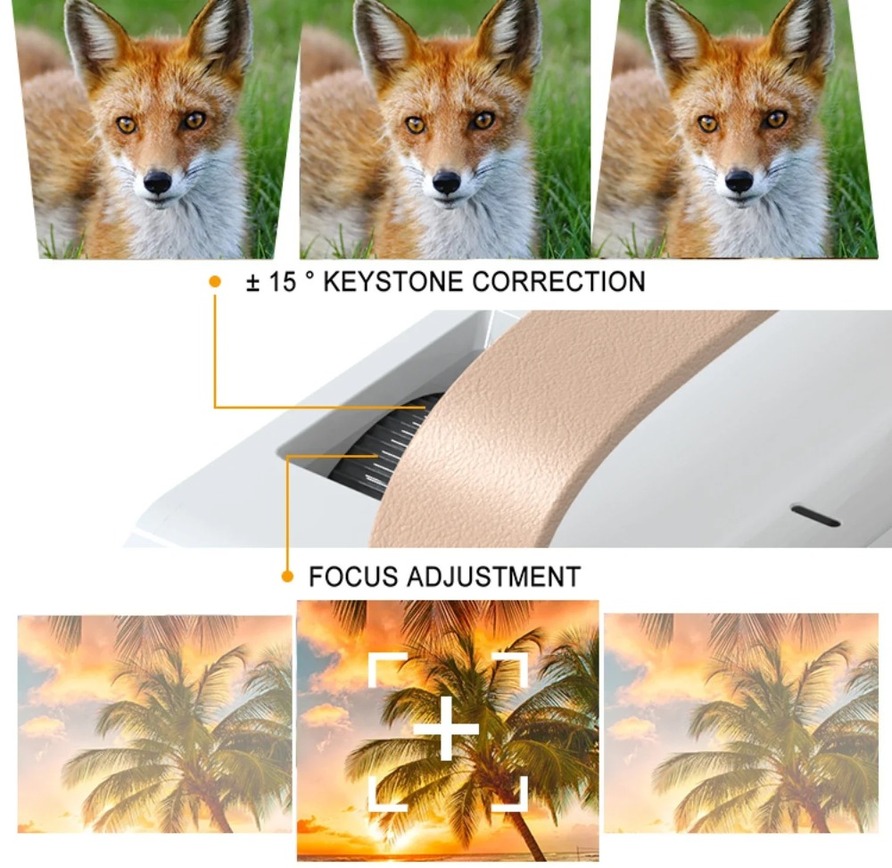 Portable Smart 4K Projector Mi - Home Theater Speaker ulasan dan harga