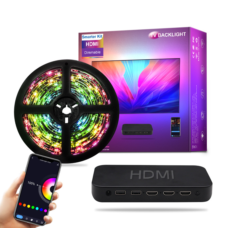 RGBIC Smart Ambient TV Light K - Ambient Light Strip Tv ulasan dan harga