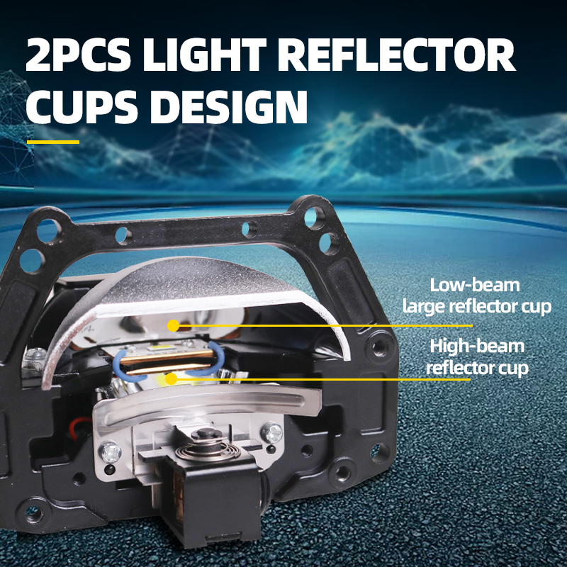 SANVI Car LK8 Bi LED Projector - Projector Lamp Replacement ulasan dan harga
